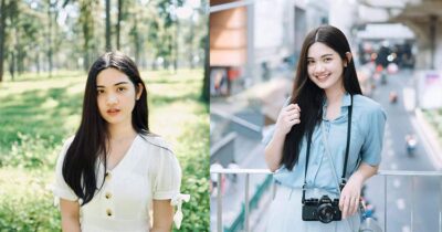 นักศีกษาพยาบาลสาวสวยงานอย่างดี