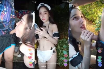 คลิปหลุดไลฟ์สดกลุ่มลับ น้องพลอยไพลิน ใส่ชุดคอสเพลย์มาไลฟ์ติ้วหีช่วยตัวเอง จับพี่เทพโม๊กควยไปช่วยตัวเองไป โดนเทพซอยหีท่าหมาตับๆ แตกคาหี