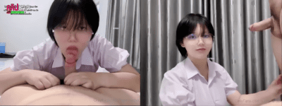 คลิปหลุด Onlyfans_Kaminarixx น้องจัสมิน น้องแว่นผมสั้น เย็ดคาชุดนักศึกษา สาวม.ปลายร่านหีโดนจับเย็ดหีสดร้องครางเสียวยั่วเย็ดมากๆ ก่อนโดนเอาควยยัดปากโม๊กควยเสียวมาก จนน้ำเงี่ยนขาวขุ่นแตกใส่เต็มปาก กลืนกินน้ำควยจนเกลี้ยง