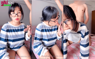 คลิปหลุด Onlyfans_Tn.2na น้องทูน่าสาวแว่นหีสวยตัวเล็กน่าเย็ด มาตั้งกล้องเย็ดกับพี่เทพจนร้องครางกระเส่าเสียงหลงดังลั่น เอากันมันส์แบบรัวๆไม่ยั้ง กระเด้าหีเสียวกันแรง กระหน่ำแทงหีสดจนน้ำเงี่ยนควยแตกในหีจนไหลเยิ้มไม่หยุด