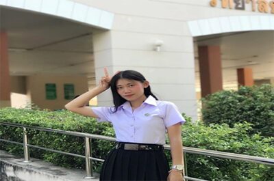 หลุดนักศึกษาทางบ้านเล่นเสียวโชว์แฟน